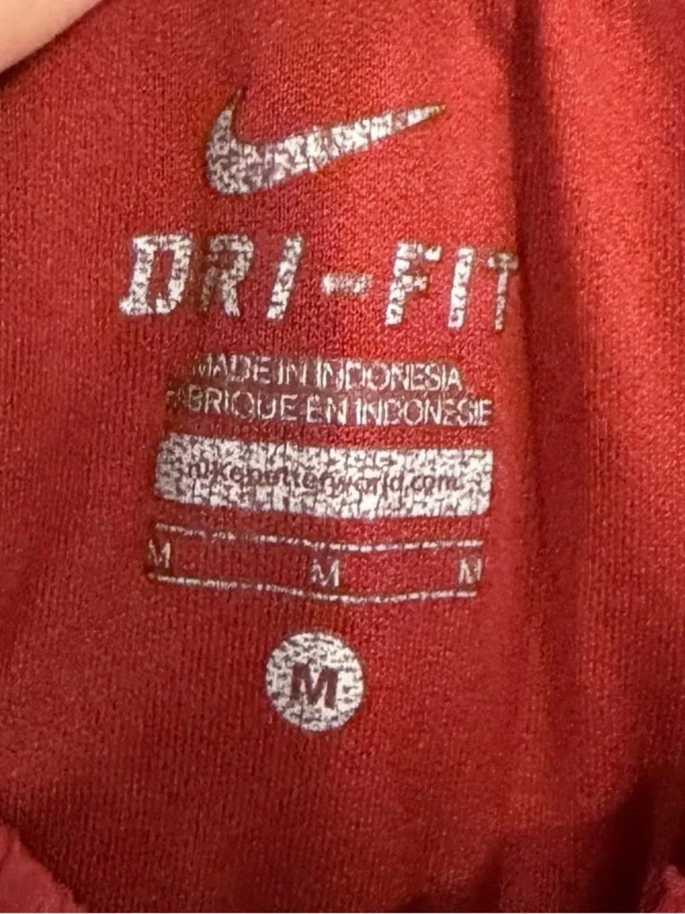 Nike DRI-FIT Womens Medium Running Shorts University of Alabama Roll Tide
